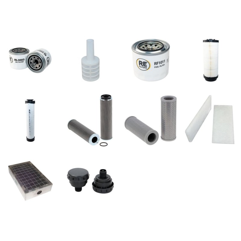 TEREX TW 70 Filter Service Kit w/Yanmar 4TNV98Z Eng.   YR  2008-