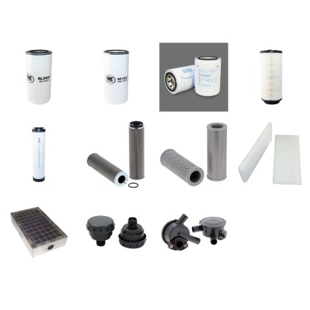 TEREX TW 85 Filter Service Kit w/Deutz TCD2012L04 Eng. SN  TW0085-0448- YR  2011-