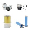 TERMIT KF 60 Filter Service Kit Air Oil Fuel Filters w/Perkins LJA2890 Eng.