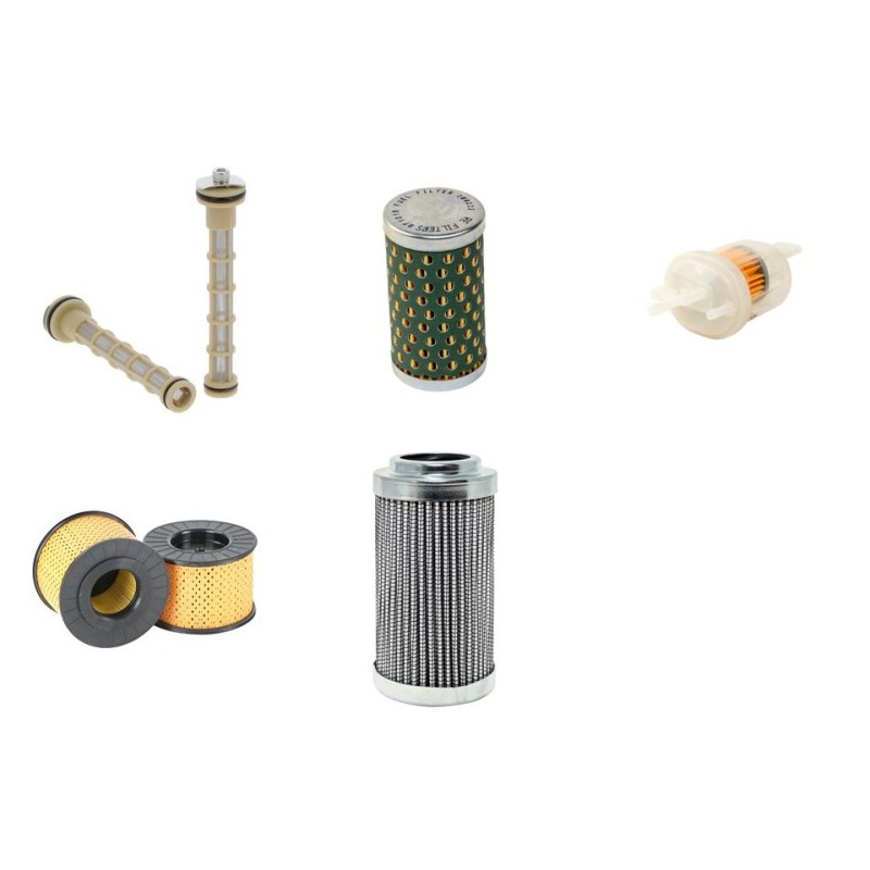 TEUPEN LEO 15 GT Filter Service Kit w/Hatz 1B30 Eng.