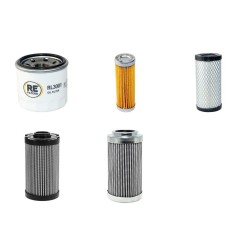 TEUPEN LEO23GT Filter Service Kit w/Kubota Z482 Eng. YR 2007