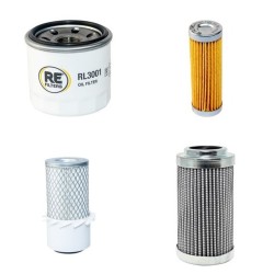 TEUPEN LEO 25 T Filter Service Kit w/Kubota D722E Eng.