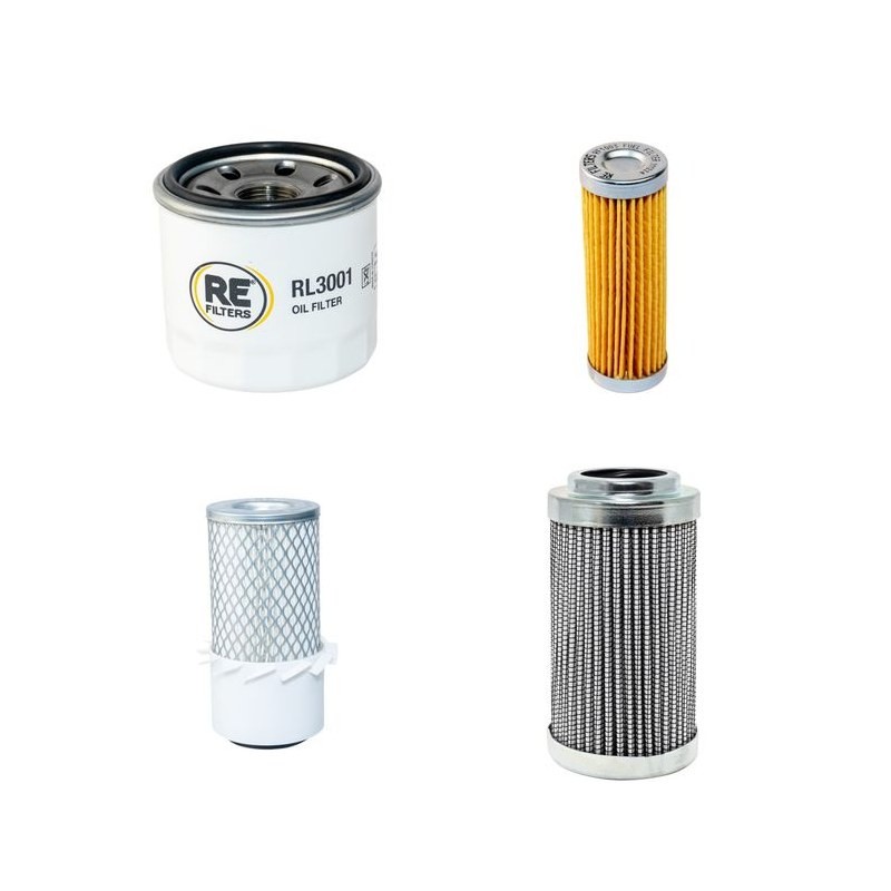 TEUPEN LEO 25 T Filter Service Kit w/Kubota D722E Eng.