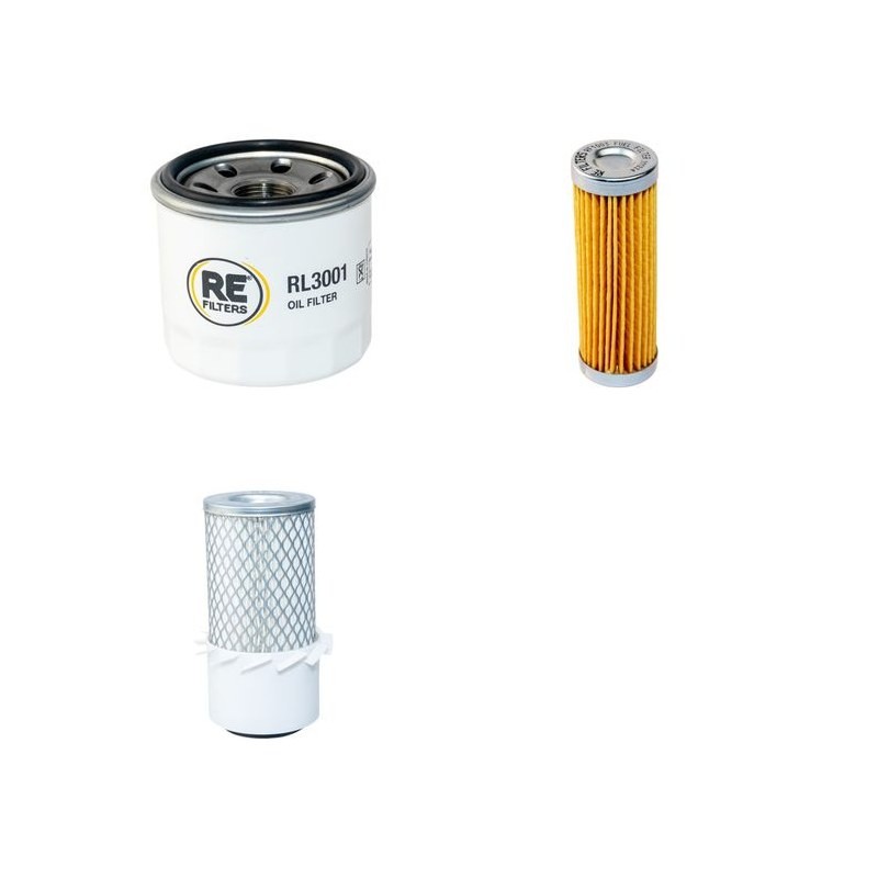 TEUPEN LEO 25 T Filter Service Kit Air Oil Fuel Filters w/Kubota D722E Eng.