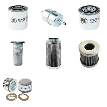 TEUPEN LEO 30 T Filter Service Kit w/Kubota D1005 Eng.
