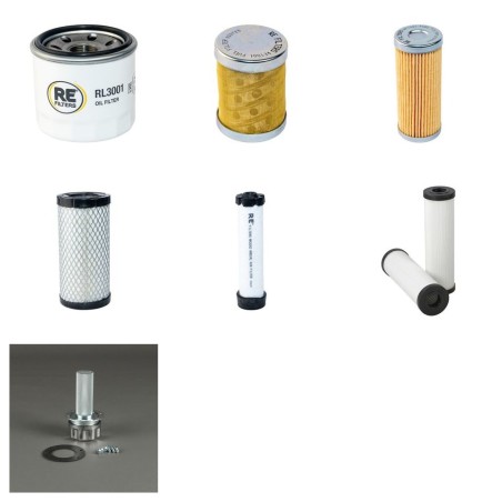 THALER 2126 A Filter Service Kit w/Yanmar 3TNV76DWL Eng.   YR  2011-