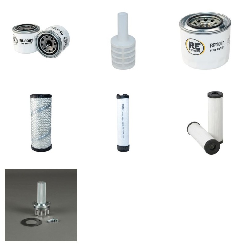 THALER 2131 K Filter Service Kit w/Yanmar 3TNV82A-XFU Eng.