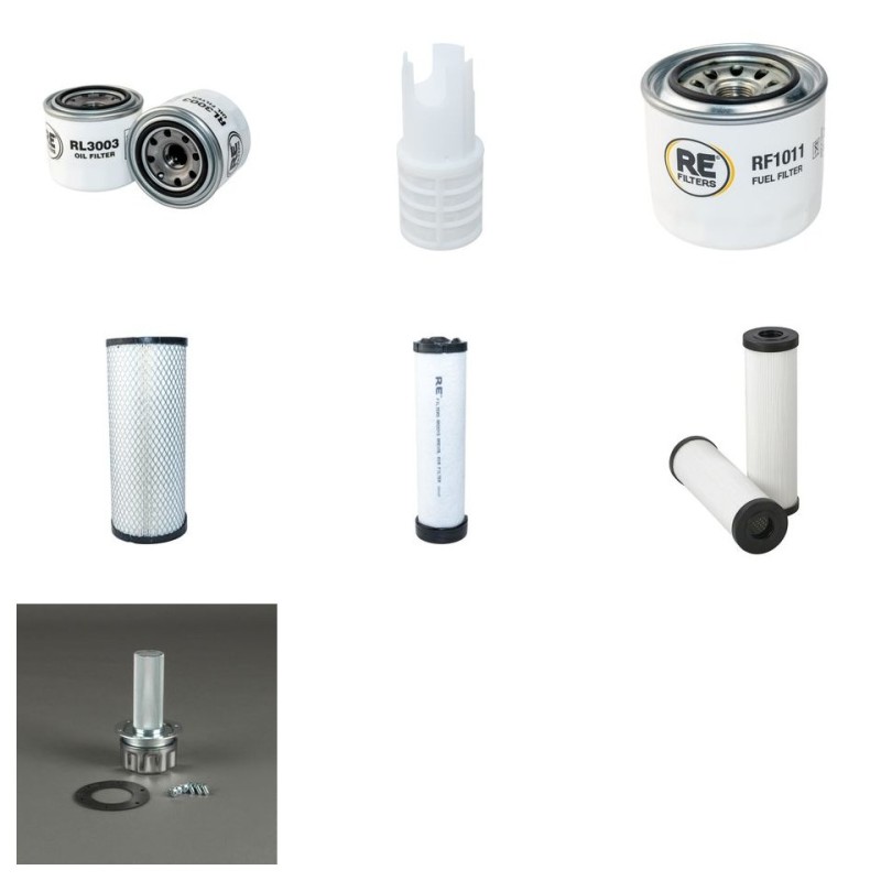 THALER 2748 A Filter Service Kit w/Yanmar 4TNV88-DSA2 Eng.