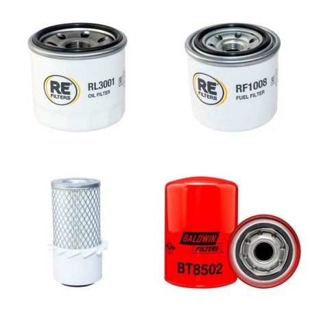 THOMAS T 85 Filter Service Kit w/Kubota D722 Eng.