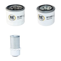 THOMAS T 85 Filter Service Kit Air Oil Fuel Filters w/Kubota D722 Eng.