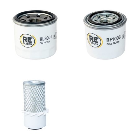 THOMAS T 85 Filter Service Kit Air Oil Fuel Filters w/Kubota D722 Eng.
