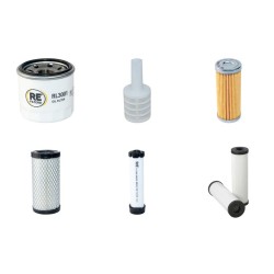 Filter Kit for Thwaites 201 HITIP with Yanmar 3TNV76 engine YR 2007-