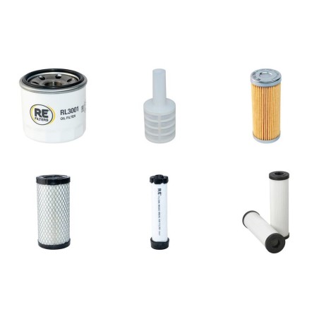 THWAITES 201 HITIP Filter Service Kit w/Yanmar 3TNV76 Eng.   YR  2007-