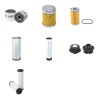 Filter Kit for Thwaites AD35 with Yanmar 4TNE88EWA engine