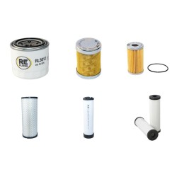 Filter Kit for Thwaites AD4T with Yanmar 3Tne88 engine SLCM 277