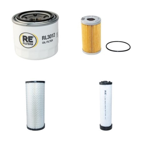 THWAITES AD 4.5 T Filter Service Kit Air Oil Fuel Filters w/Yanmar 4TNV84T Eng.   YR  2002-  SLCM 244