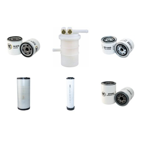 Filter Kit for Thwaites AD800A with Perkins engine
