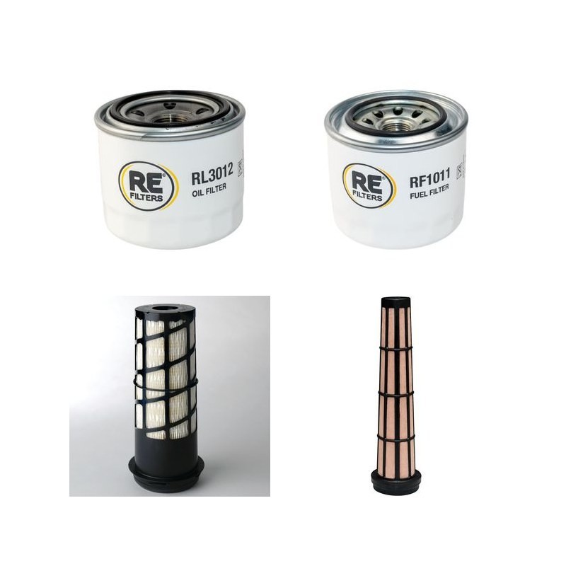 Filter Kit for Thwaites CS171 with Yanmar 3Tnv88 engine