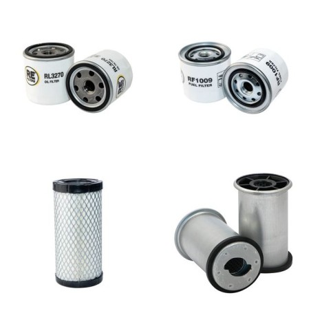 Filter Kit for Thwaites Mach007 with Perkins Kd50326 engine