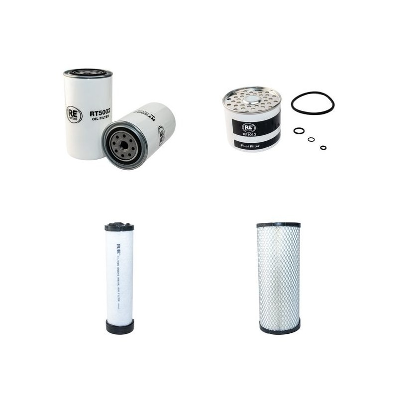 THWAITES MACH 050/4 Filter Service Kit w/Perkins Eng.