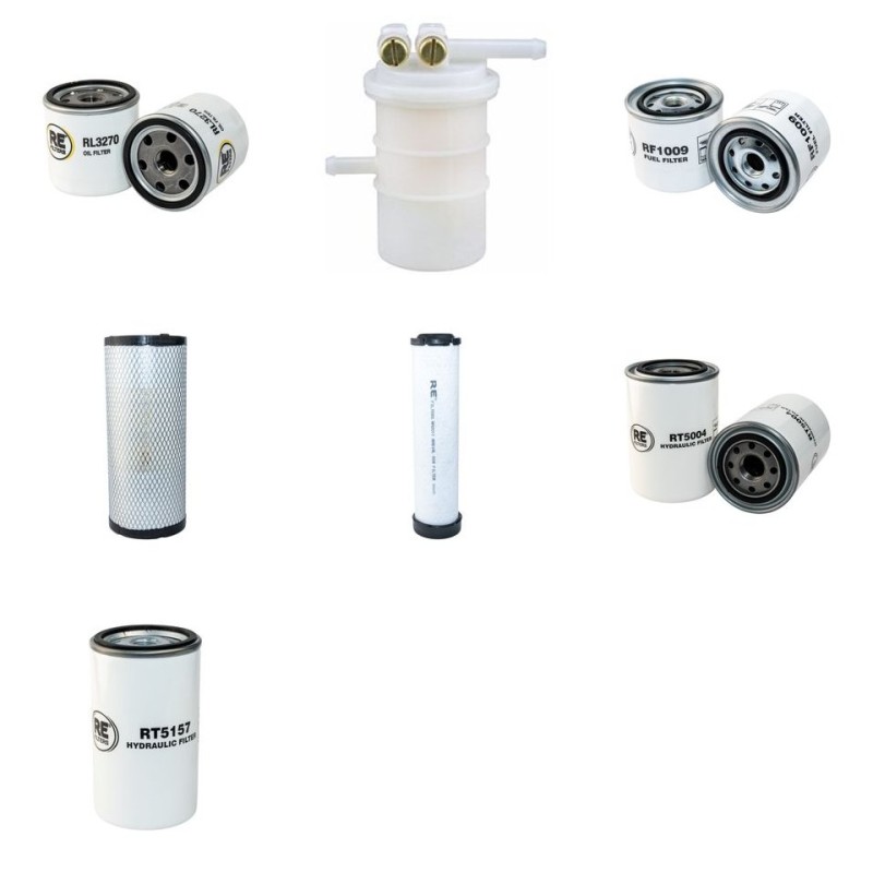 THWAITES MACH 074/2 Filter Service Kit w/Perkins Eng.