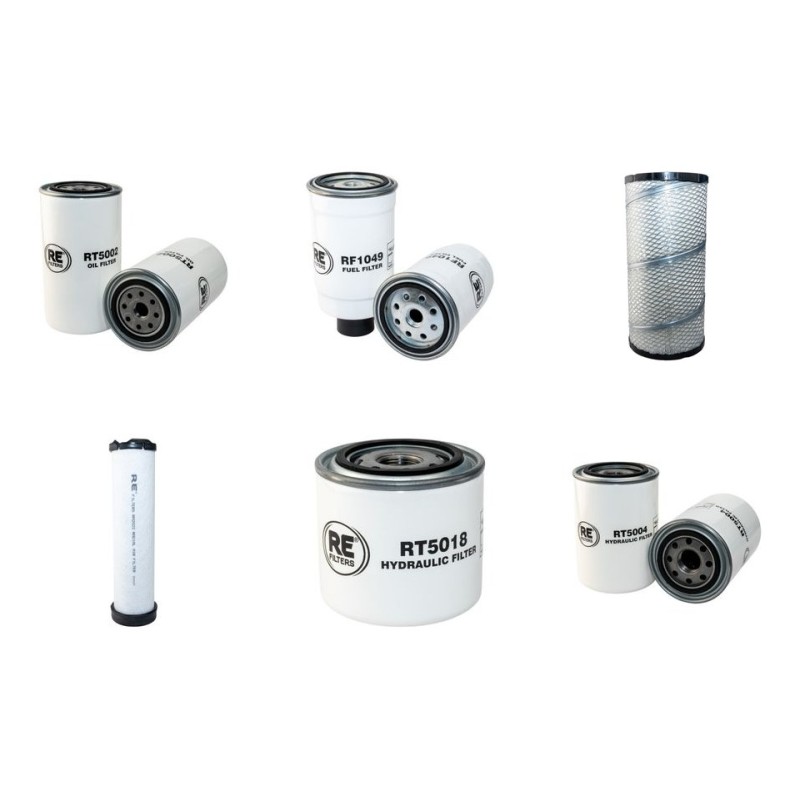 THWAITES MACH 164 Filter Service Kit w/Perkins 1004.4Thr Eng.