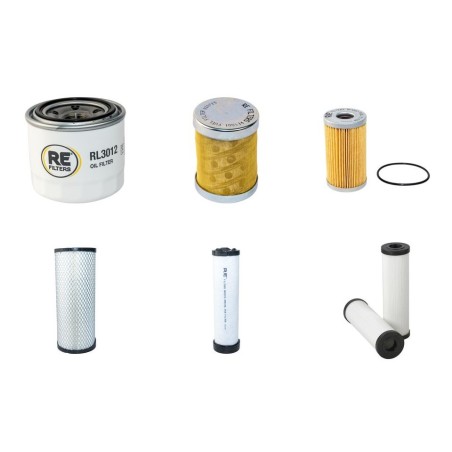 THWAITES MACH 274 Filter Service Kit w/Yanmar 4Tne88 Eng.