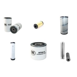 Filter Kit for Thwaites Mach 455 with Perkins 1104 engine