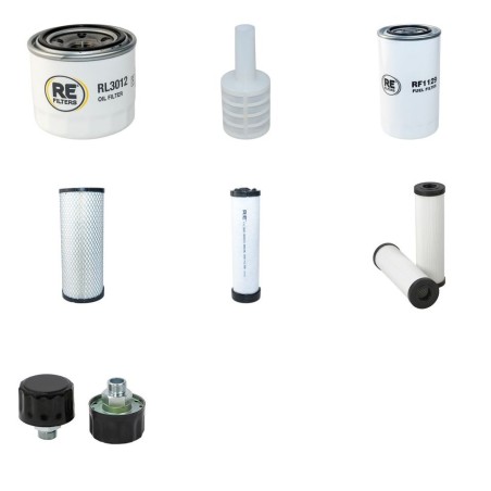 Filter Kit for Thwaites Mach 471 with Yanmar 4TNV engine YR 2014