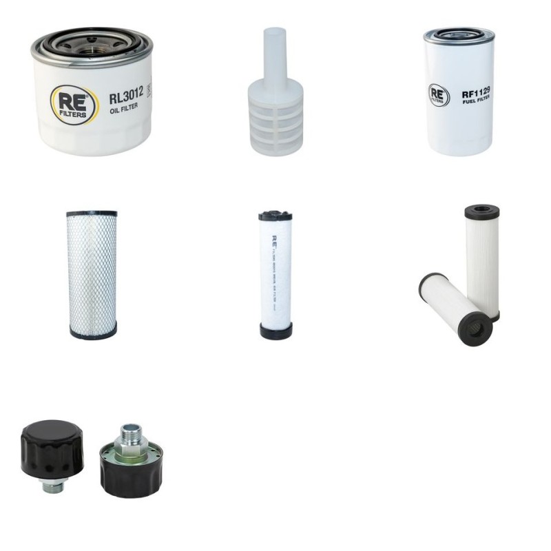 THWAITES MACH 475 Filter Service Kit w/Yanmar 4TNV88 Eng.   YR  2014