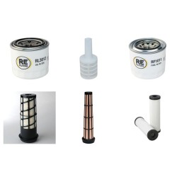 Filter Kit for Thwaites Mach478 with Yanmar 3Tnv88 engine 2008-