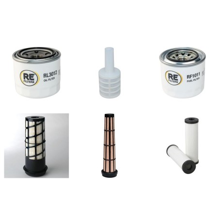 Thwaites 3T Tonne Dumper Filter Service Kit w/Yanmar Engine
