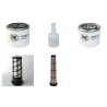Filter Kit for Thwaites Mach 3T Tonne Dumper - Air, Oil, Fuel Filters Yanmar