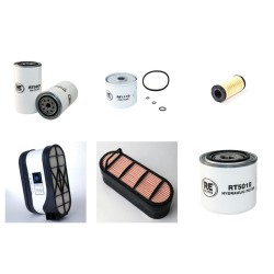 THWAITES SLCM 598 ZZ Filter Service Kit w/Perkins 1104D44Ta Eng. 2008-