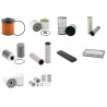 TIMBERJACK 1270 D Filter Service Kit w/JOHN DEERE 6090HTJ Eng. SN  1001- YR  2006-  TIER III