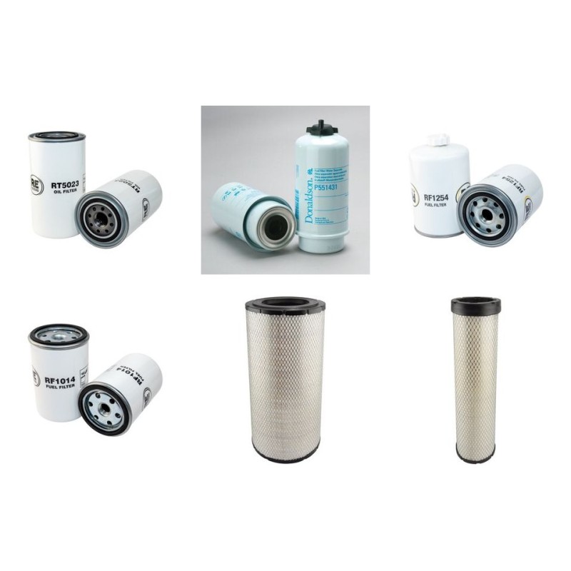 TIMBERJACK 1410 B Filter Service Kit Air Oil Fuel Filters w/Cummins 6BT5.9 Eng.