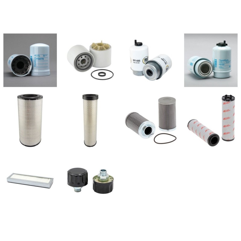 TIMBERJACK 1490 D Filter Service Kit w/JOHN DEERE  Eng.