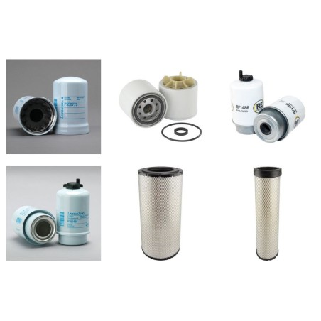 TIMBERJACK 1490 D Filter Service Kit Air Oil Fuel Filters w/JOHN DEERE  Eng.
