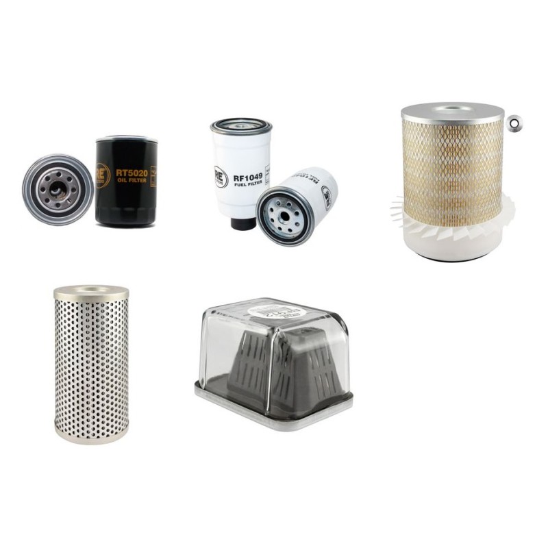 TIMBERJACK 240 A Filter Service Kit w/Deutz F6L913 Eng.