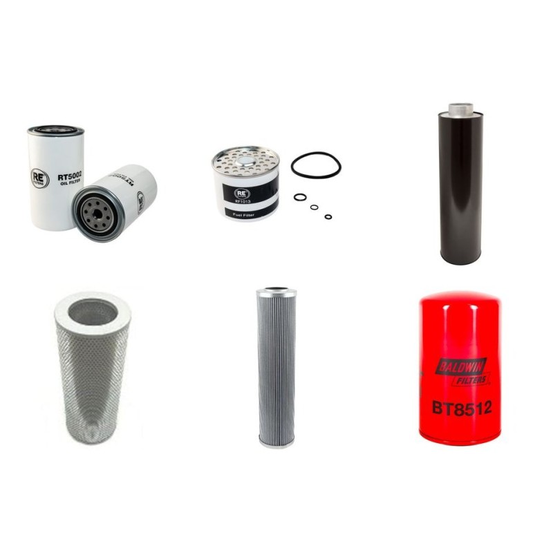 TIMBERJACK 250 M TURBO Filter Service Kit w/Perkins  Eng. SN  E-VA