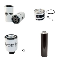 TIMBERJACK 250 U TURBO Filter Service Kit Air Oil Fuel Filters w/Perkins  Eng. SN  E-VA