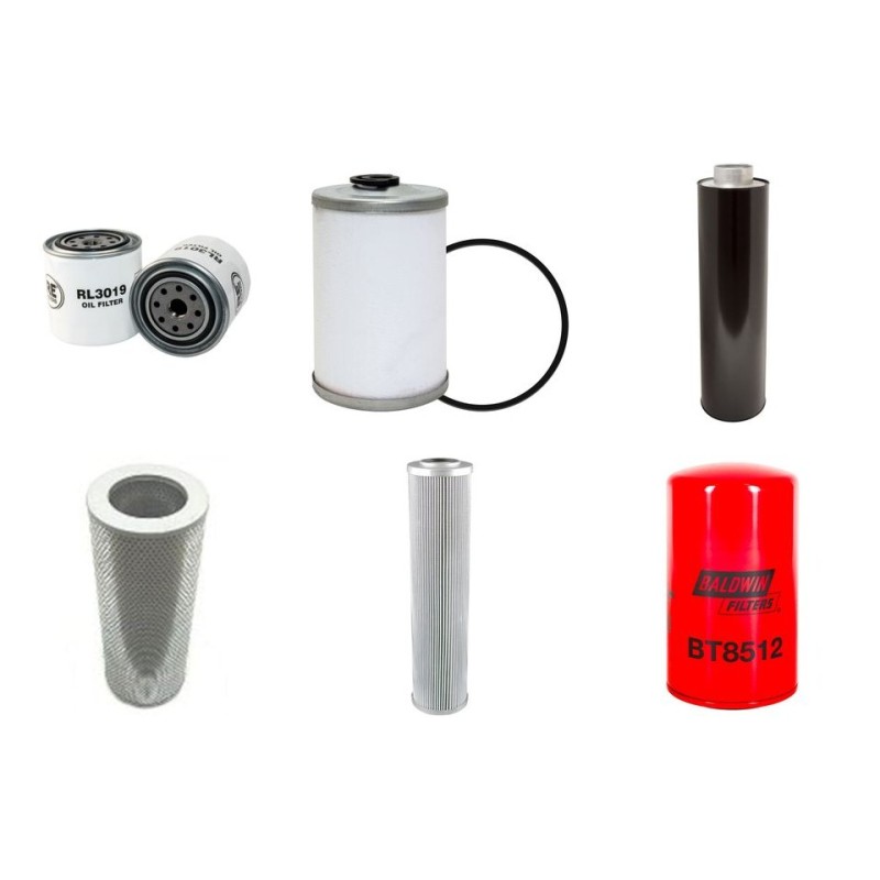 TIMBERJACK 270 U TURBO Filter Service Kit w/SCANIA SCAD8 Eng.
