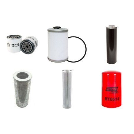 TIMBERJACK 270 U TURBO Filter Service Kit w/SCANIA SCAD8 Eng.