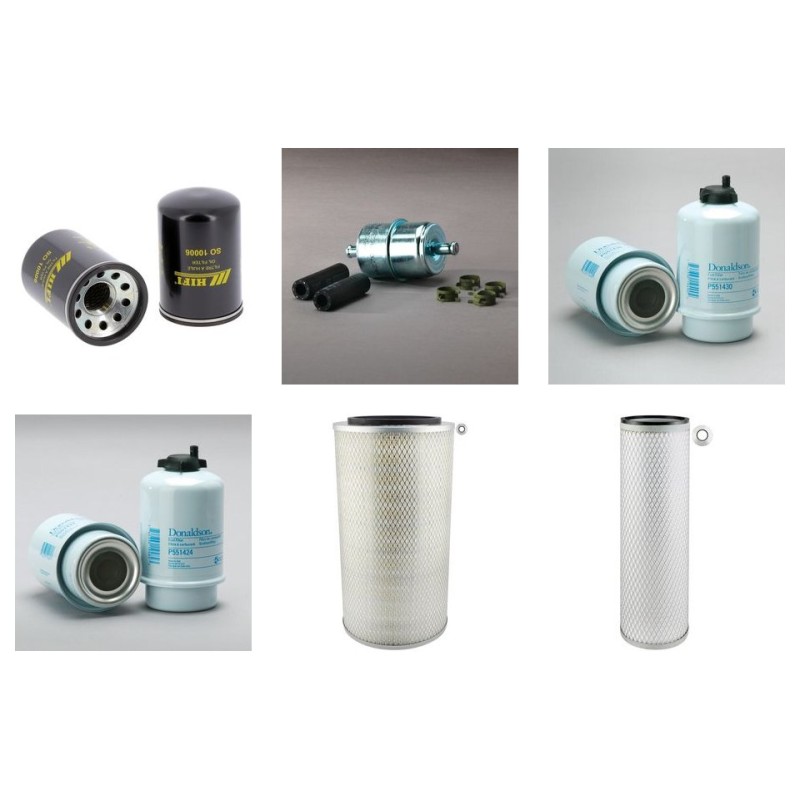 TIMBERJACK 360 D Filter Service Kit Air Oil Fuel Filters w/JOHN DEERE 6068TDW54 Eng.   YR  05.01- 127 CH