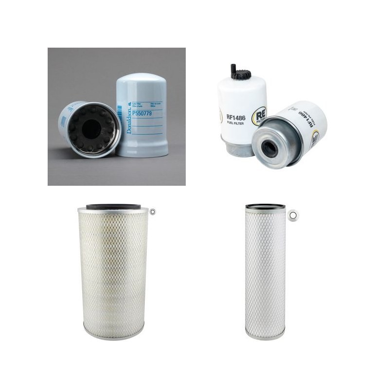 TIMBERJACK 360 D Filter Service Kit Air Oil Fuel Filters w/JOHN DEERE 6068TW58 Eng.   YR  05.01- 127 CH