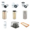 TIMBERJACK 380 B Filter Service Kit w/Cummins 6BT5.9 Eng.   YR  1989-