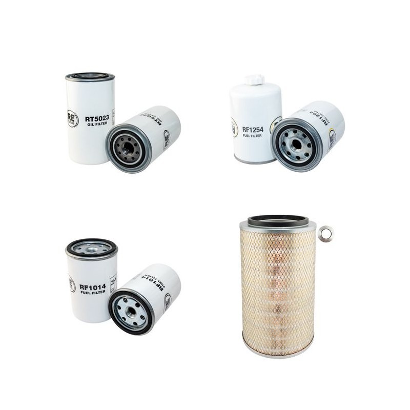 TIMBERJACK 380 C Filter Service Kit Air Oil Fuel Filters w/Cummins 6BTA Eng.