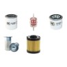 TIMBERWOLF 45/190 TURBO Filter Service Kit w/Kubota V1505T Eng.