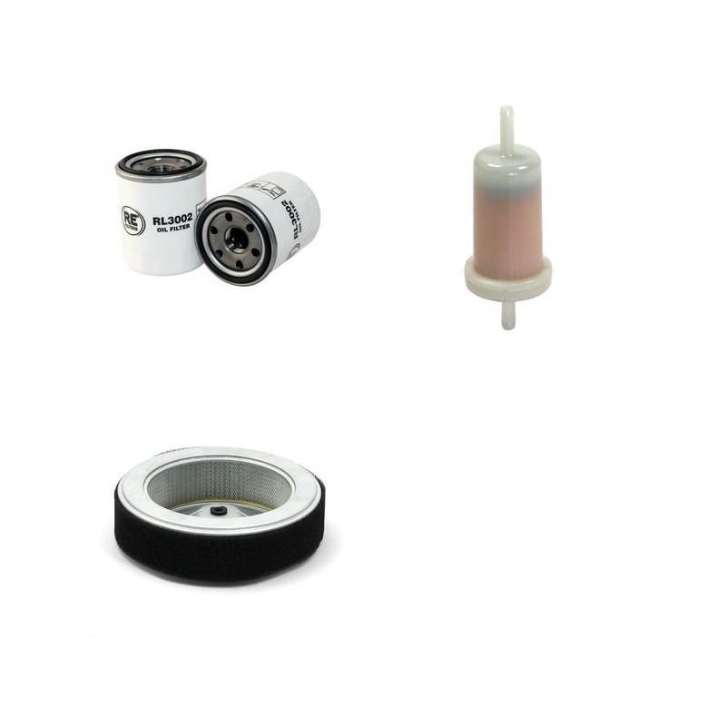 TIMBERWOLF TW 125 HP/PH Filter Service Kit Air Oil Fuel Filters w/Honda GXV690 Eng.   YR  2012-