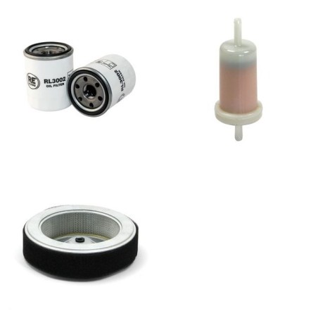 TIMBERWOLF TW 125 HP/PH Filter Service Kit Air Oil Fuel Filters w/Honda GXV690 Eng.   YR  2012-